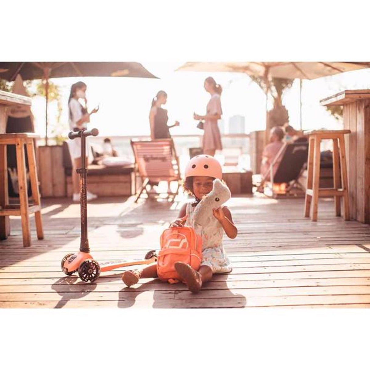 Scoot and Ride Backpack Peach