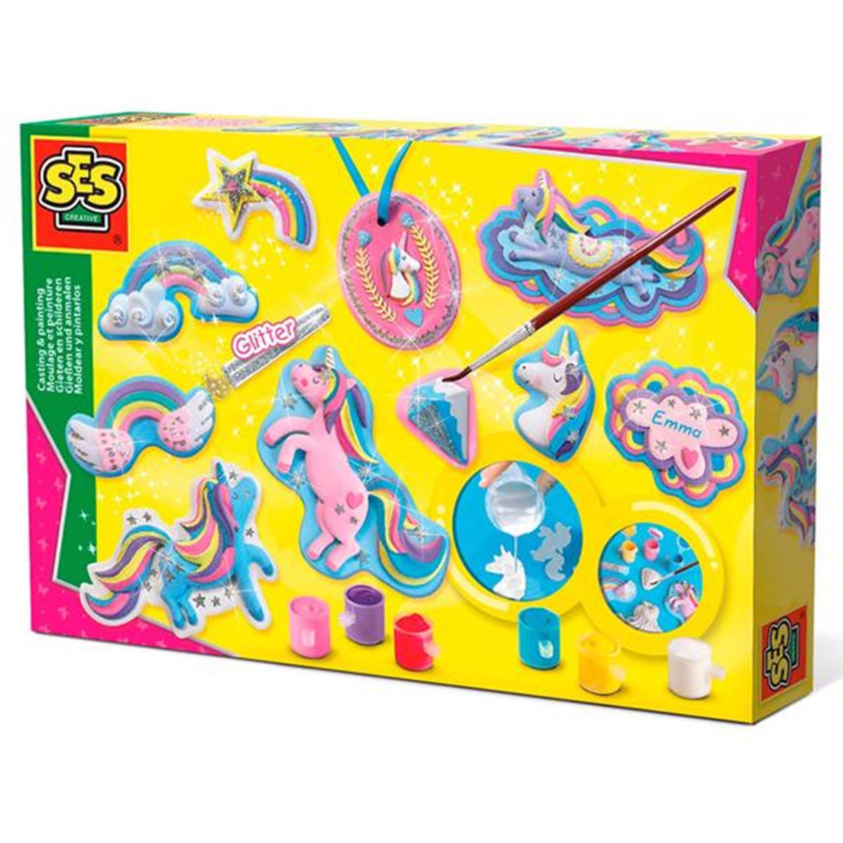 SES Creative Cast and Paint - Unicorns