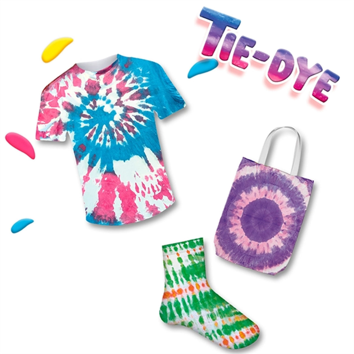 SES Creative Tekstilmaling - Tie-Dye