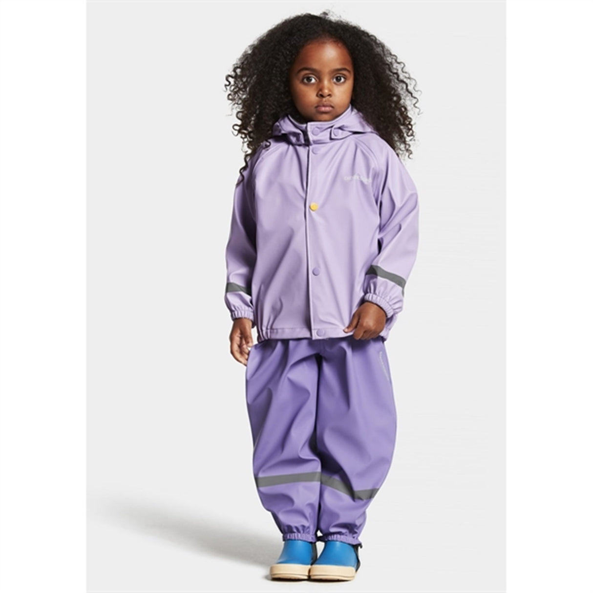 Didriksons Slaskeman Digital Purple Regnsett