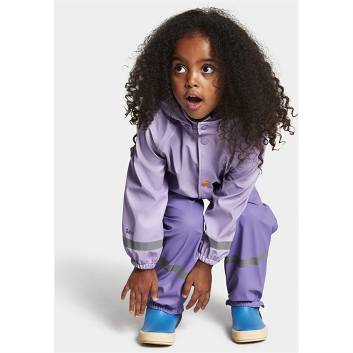 Didriksons Slaskeman Digital Purple Regnsett