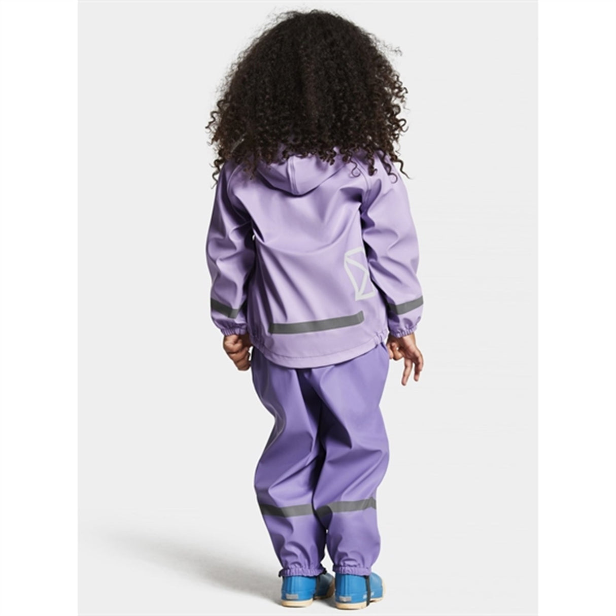 Didriksons Slaskeman Digital Purple Regnsett