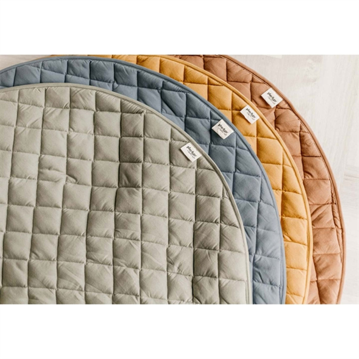 Play&Go 2-i-1 Leketeppe Soft Organic Meadow Green