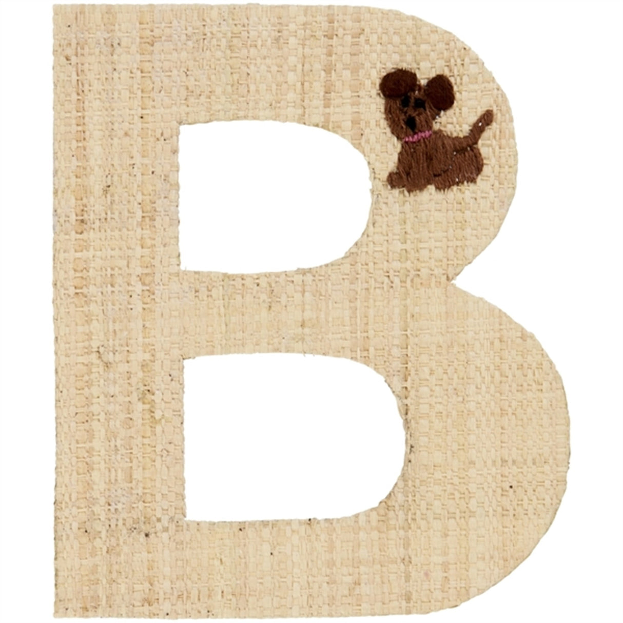 RICE Nature Raffie Klistremerke Bogstav Cars & Animals