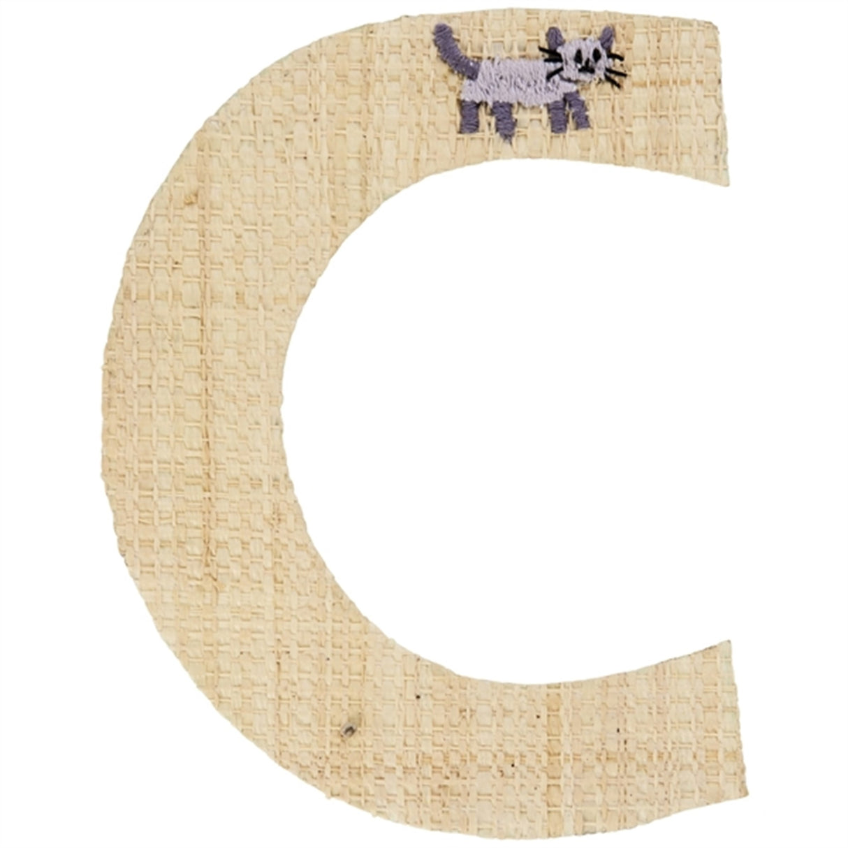 RICE Nature Raffie Klistremerke Bogstav Cars & Animals