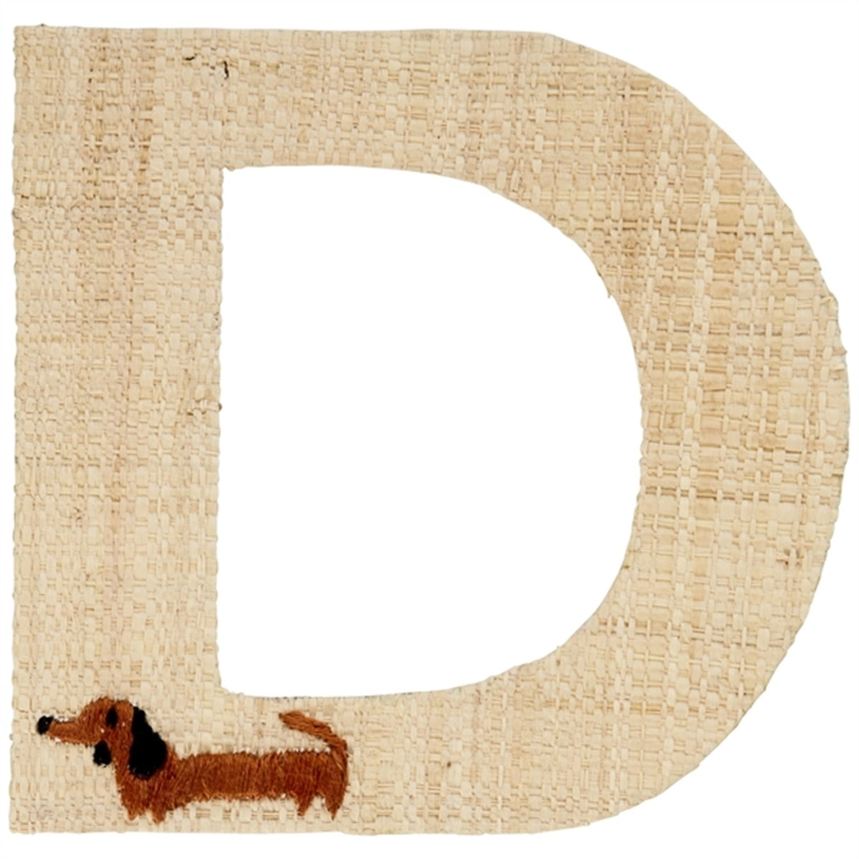 RICE Nature Raffie Klistremerke Bogstav Cars & Animals