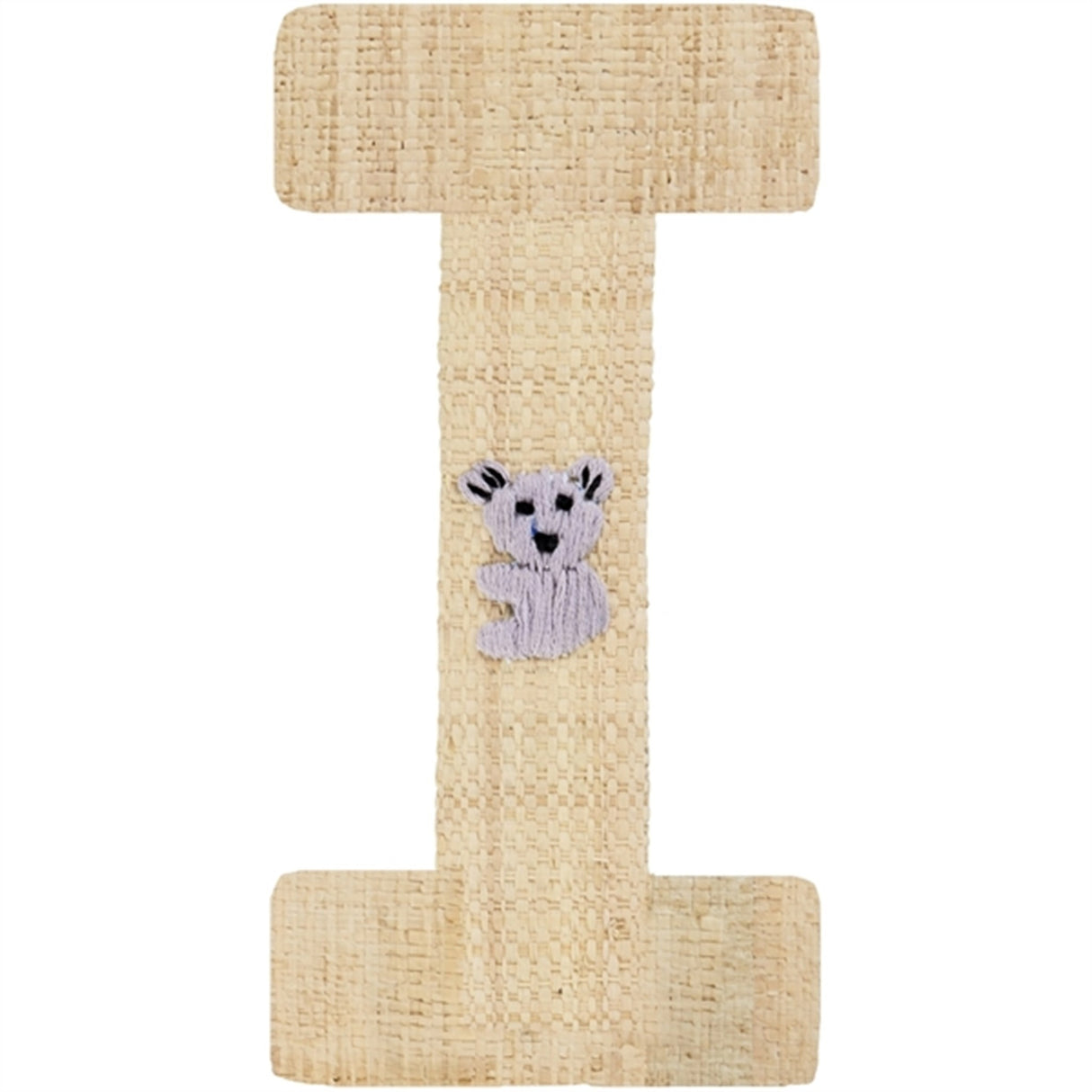 RICE Nature Raffie Klistremerke Bogstav Cars & Animals