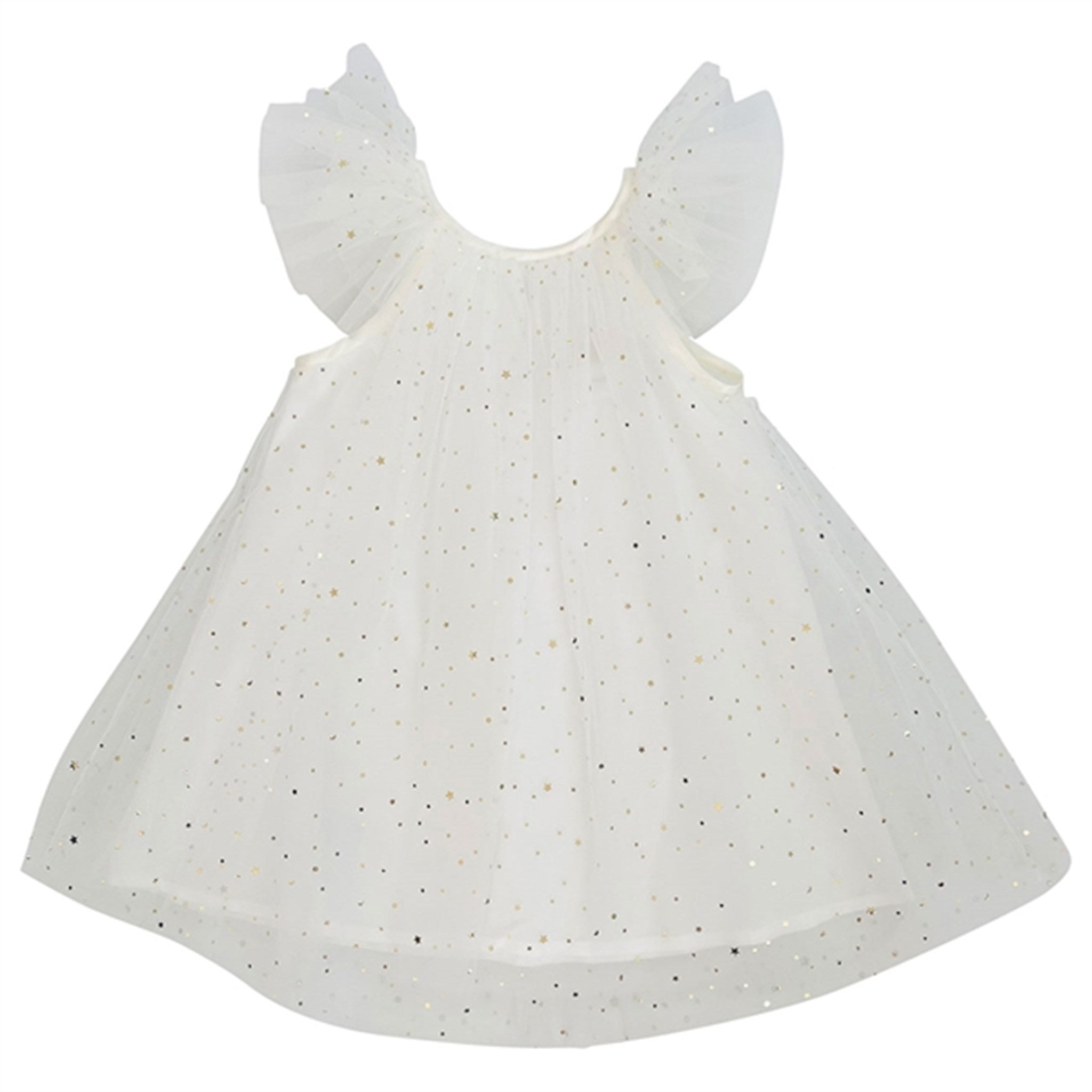 Dolly by Le Petit Tom Fairy Tulle Kjole Off White