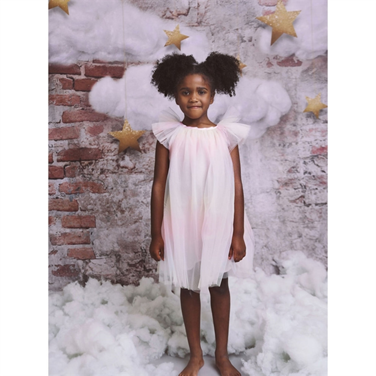 Dolly by Le Petit Tom Fairy Tulle Kjole Rainbow