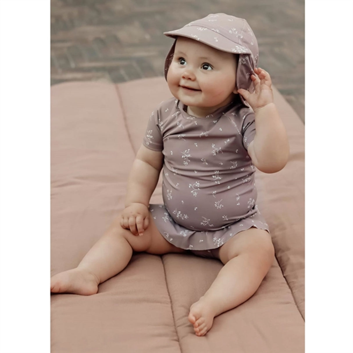 That's Mine Secret Garden Cocoa Print Sasha Bade T-shirt