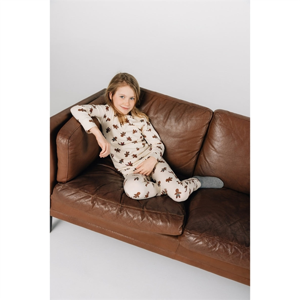 The New White Swan Ginger Aop Holiday Pyjamas