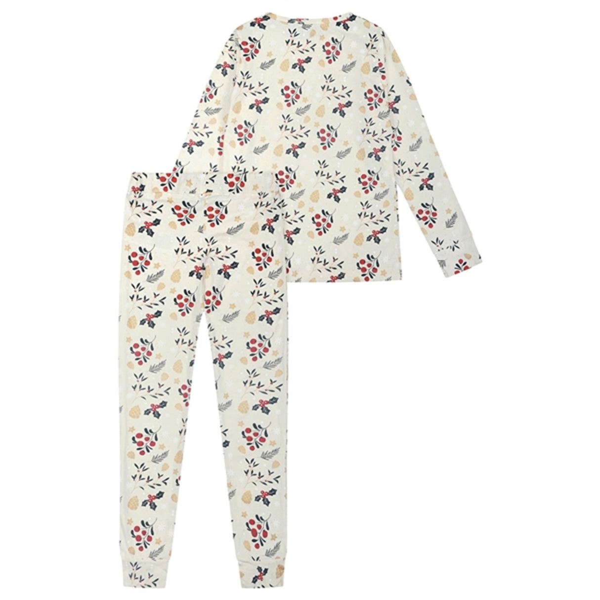 The New Ecru AOP Holiday Natsæt Vuxen