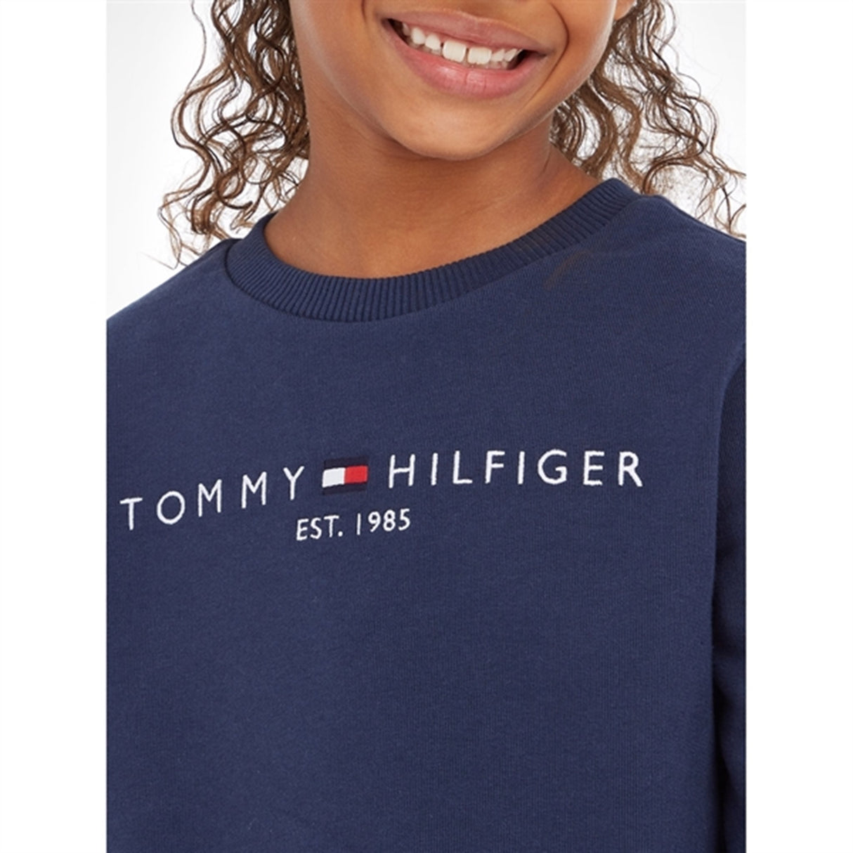 Tommy Hilfiger Essential Collegegenser Twilight Navy