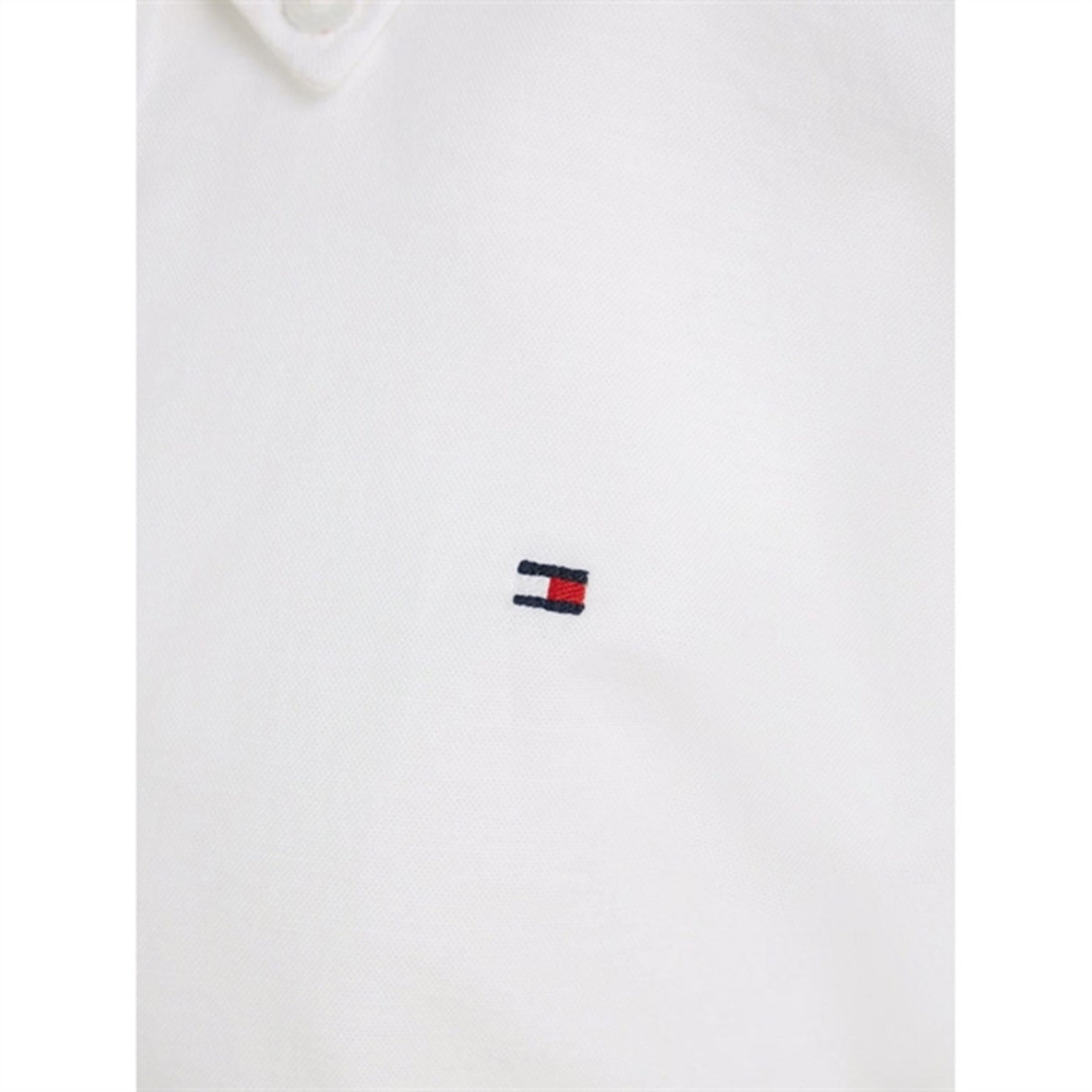 Tommy Hilfiger Boy Stretch Oxford Skjorte White