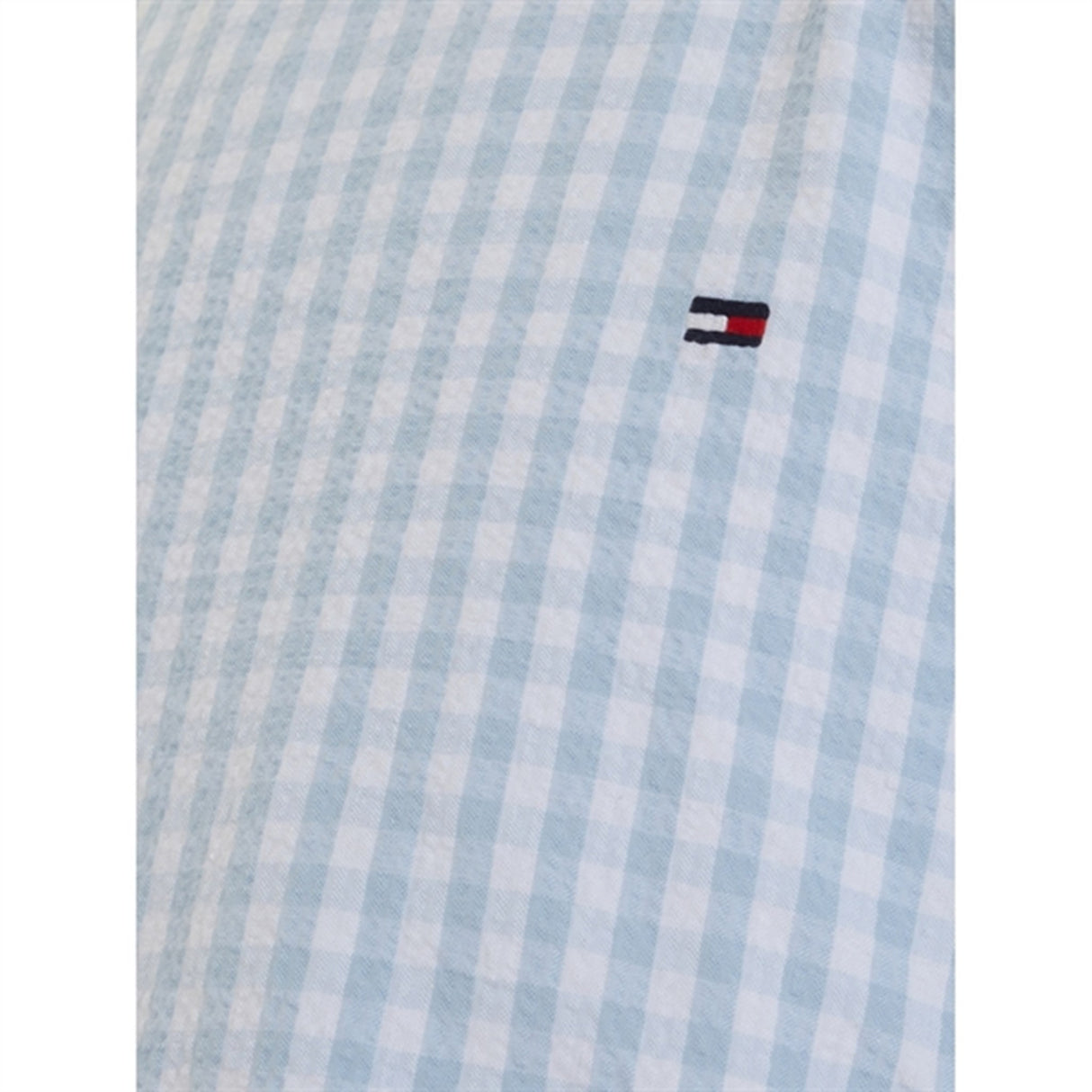 Tommy Hilfiger Gingham Kjole Breezy Blue Check