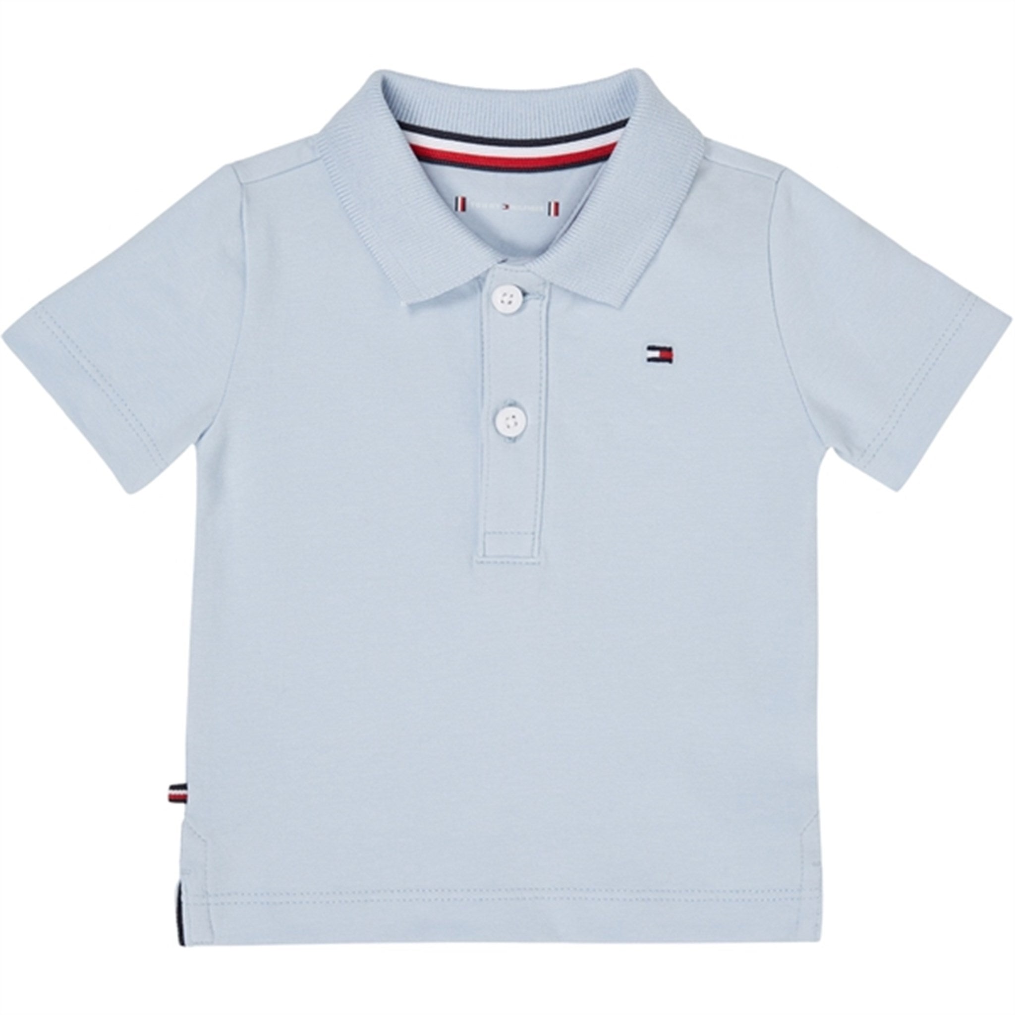 Tommy Hilfiger Baby Flag Polo T-Shirt Breezy Blue