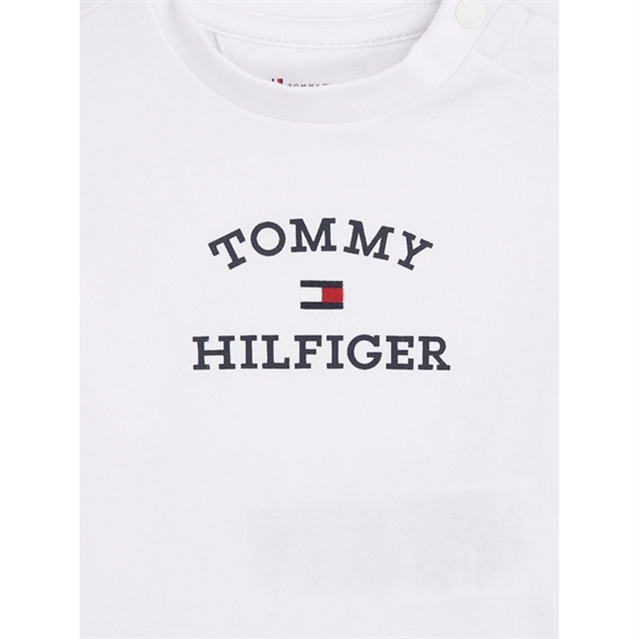 Tommy Hilfiger Baby Th Logo Shorts Sett White 2