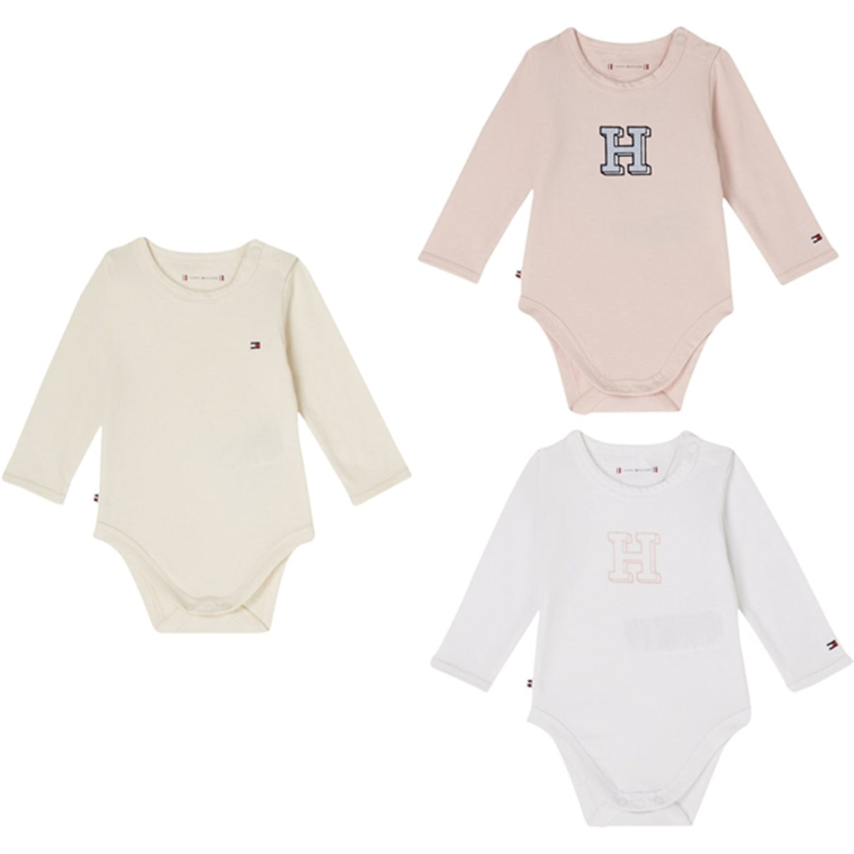 Tommy Hilfiger Baby 3-Pak Gaveeske Whimsy Pink