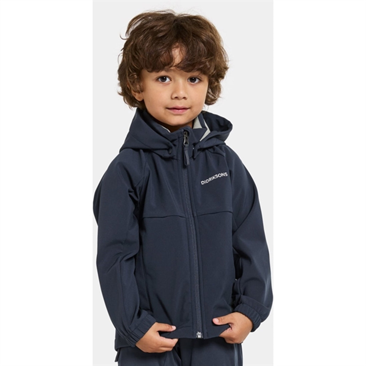 Didriksons Navy Troel Kids Jakke
