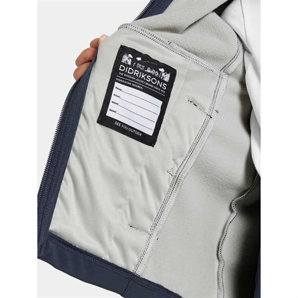 Didriksons Navy Troel Kids Jakke