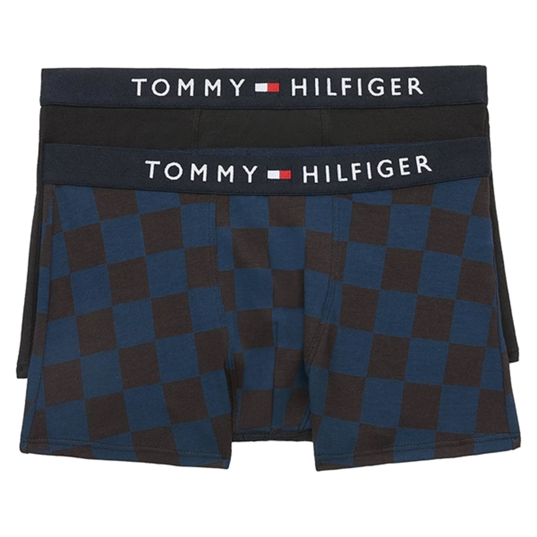 Tommy Hilfiger Bokser Shorts 2-Pakning Checkboard / Black