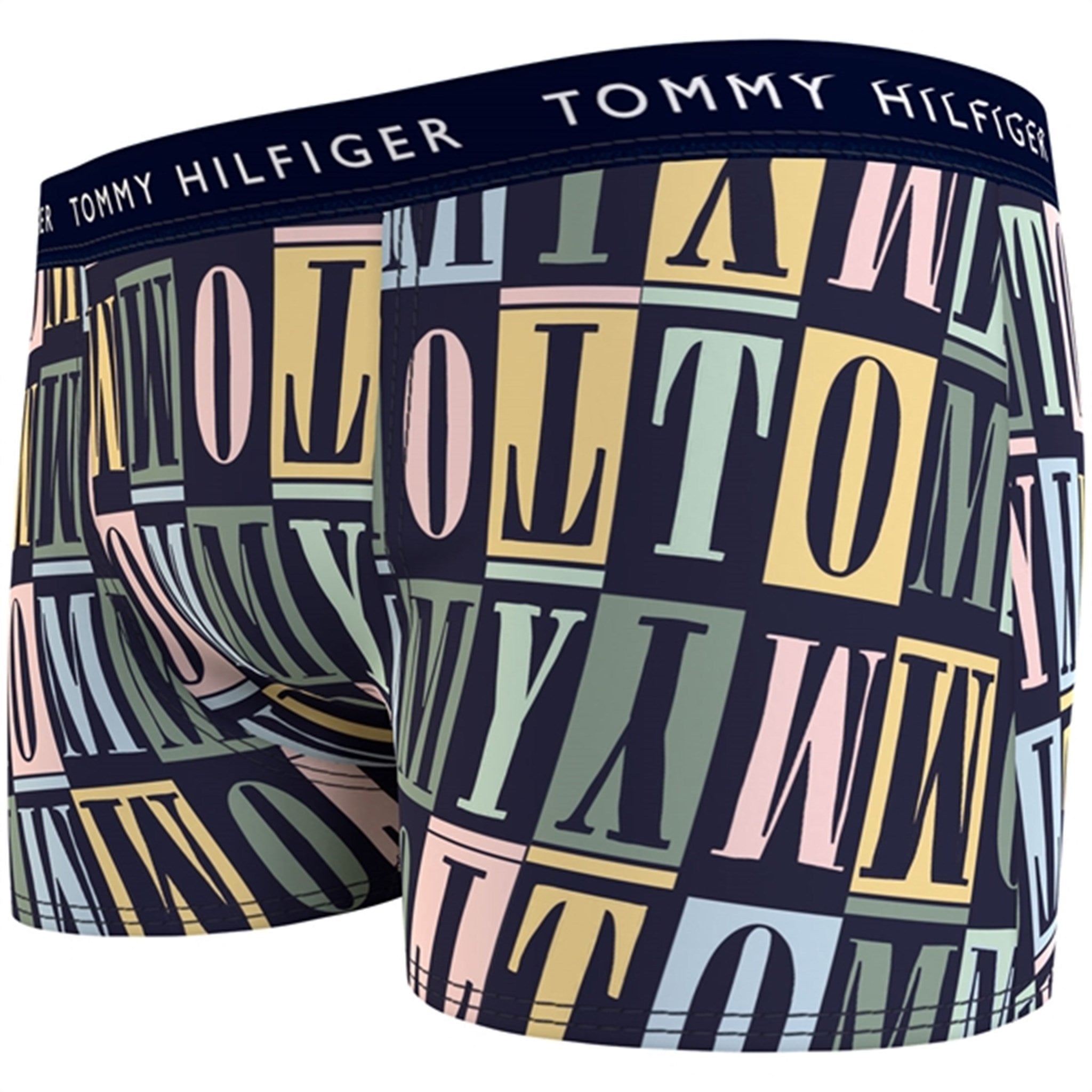 Tommy Hilfiger Boxershorts 3-pakning Type Prnt/Twi Navy/Minty 2