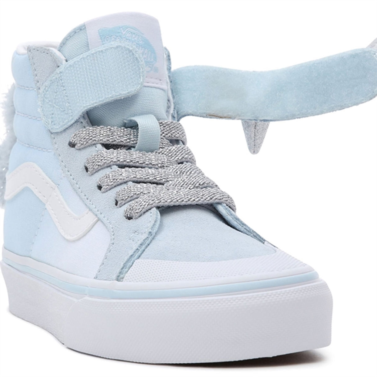 VANS SK8 Hi Unicorn Delicate Blue Silver Sko