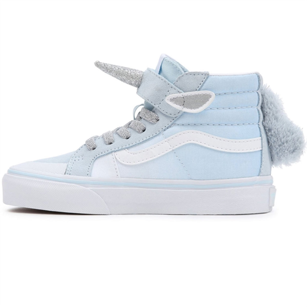 VANS SK8 Hi Unicorn Delicate Blue Silver Sko