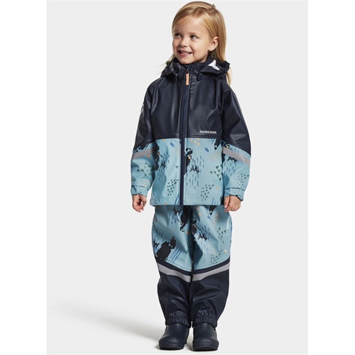 Didriksons Waterman Grundsund Blue Regnsett