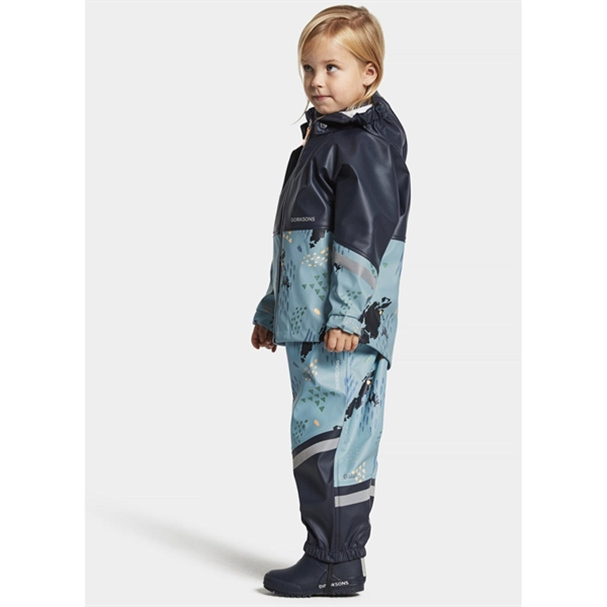 Didriksons Waterman Grundsund Blue Regnsett