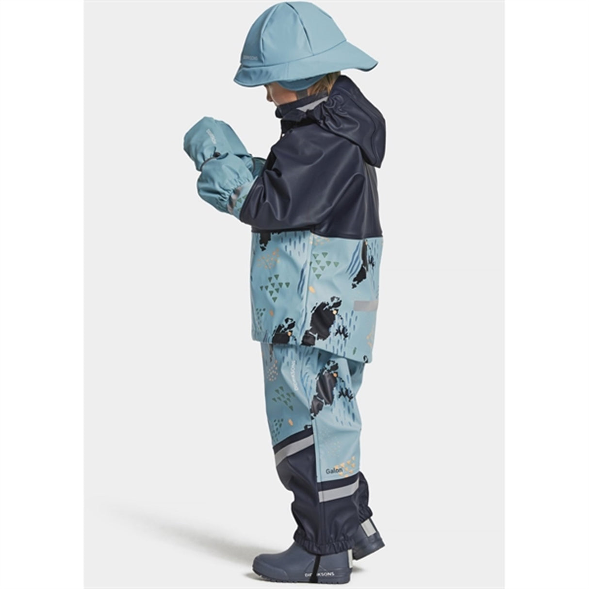 Didriksons Waterman Grundsund Blue Regnsett