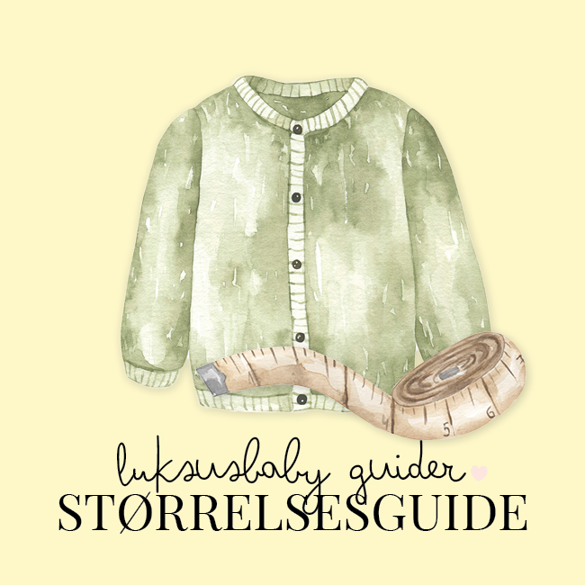 Klær størrelsesguide for barn - Finn riktig størrelse