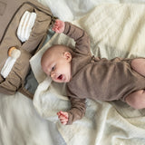 That's Mine Brown Melange Becca Omslags Bodystocking