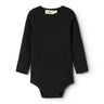 MarMar Modal Black Plain Body LS