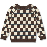 Fliink Sandshell / Coffee Bean Nova Check Pullover