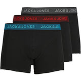 Jack & Jones Asphalt Jacwaistband Trunks 3 Pakke Noos Jnr