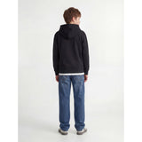 Jack & Jones Black Loose Jjestar Jj Sweat Hette Noos Jnr