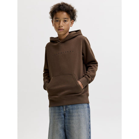 Jack & Jones Cocoa Jjestar Jj Sweat Hette Noos Jnr
