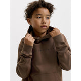 Jack & Jones Cocoa Jjestar Jj Sweat Hette Noos Jnr