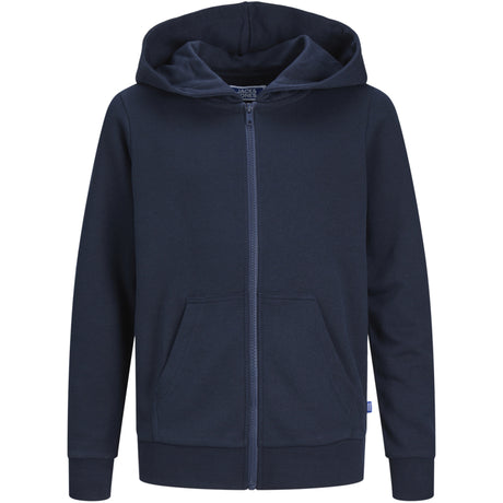 Jack & Jones Navy Blazer Jjebradley Sweat Zip Hette Noos Jnr