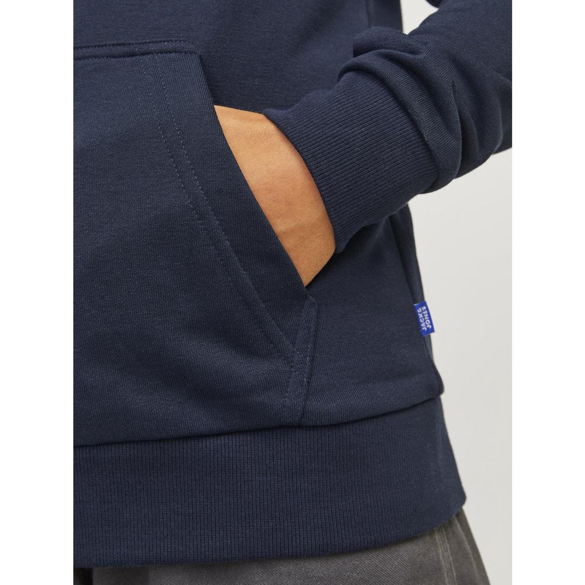 Jack & Jones Navy Blazer Jjebradley Sweat Zip Hette Noos Jnr