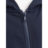 Jack & Jones Navy Blazer Jjebradley Sweat Zip Hette Noos Jnr
