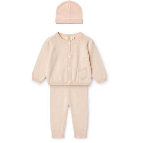 COPENHAGEN COLORS Soft Pink Classic Merino Baby Sett