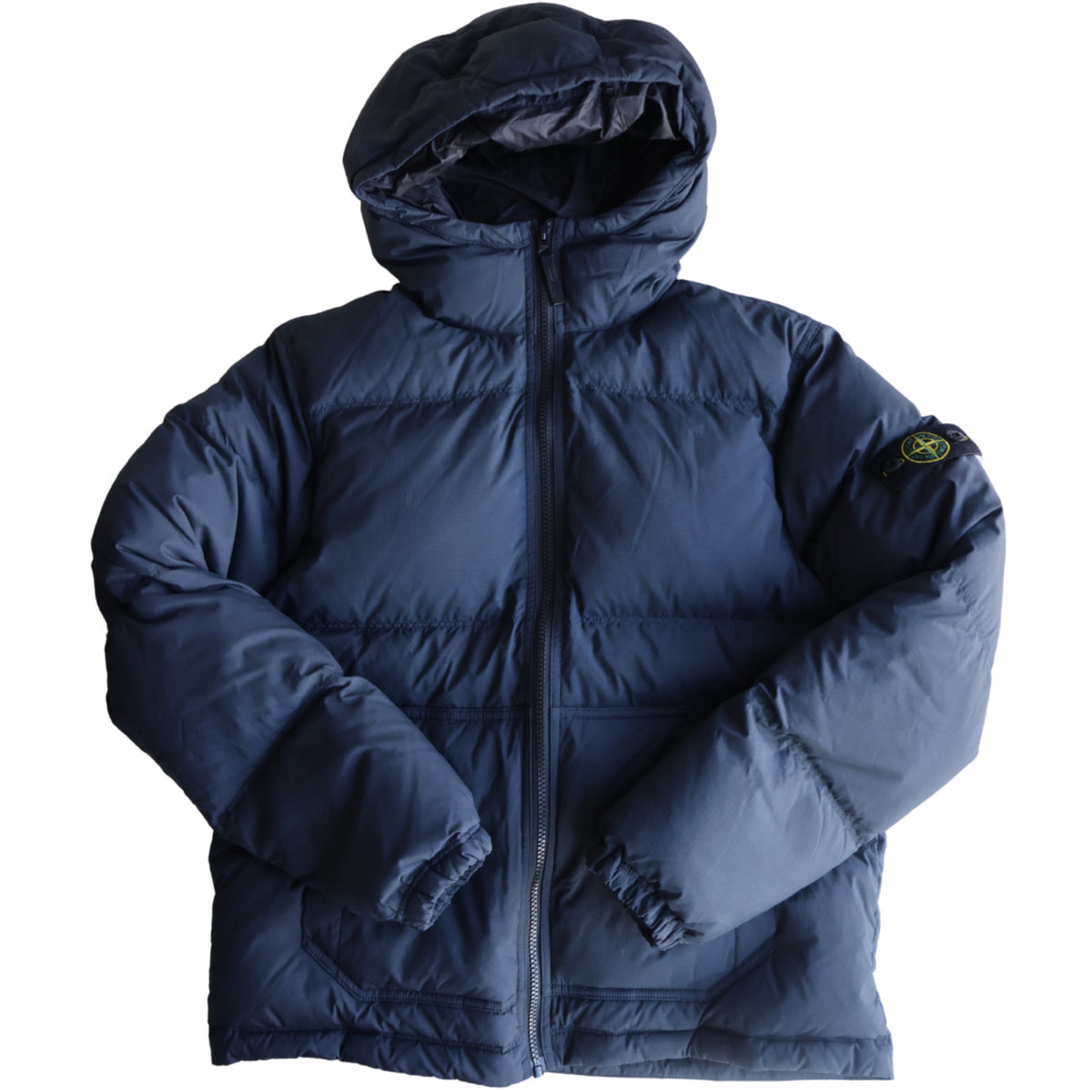 Stone Island Navy Blue Kort Parka