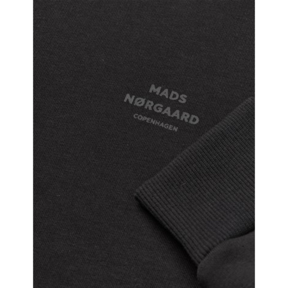 Mads Nørgaard Jet Black Mix Sweat N Sonar Collegegenser