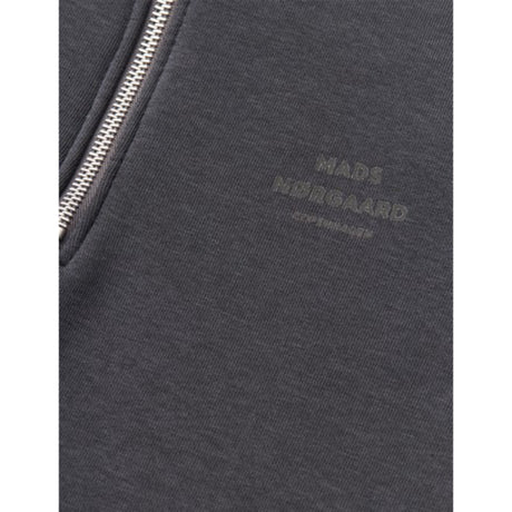Mads Nørgaard Asphalt Mix Sweat N Crewie Half Zip Collegegenser