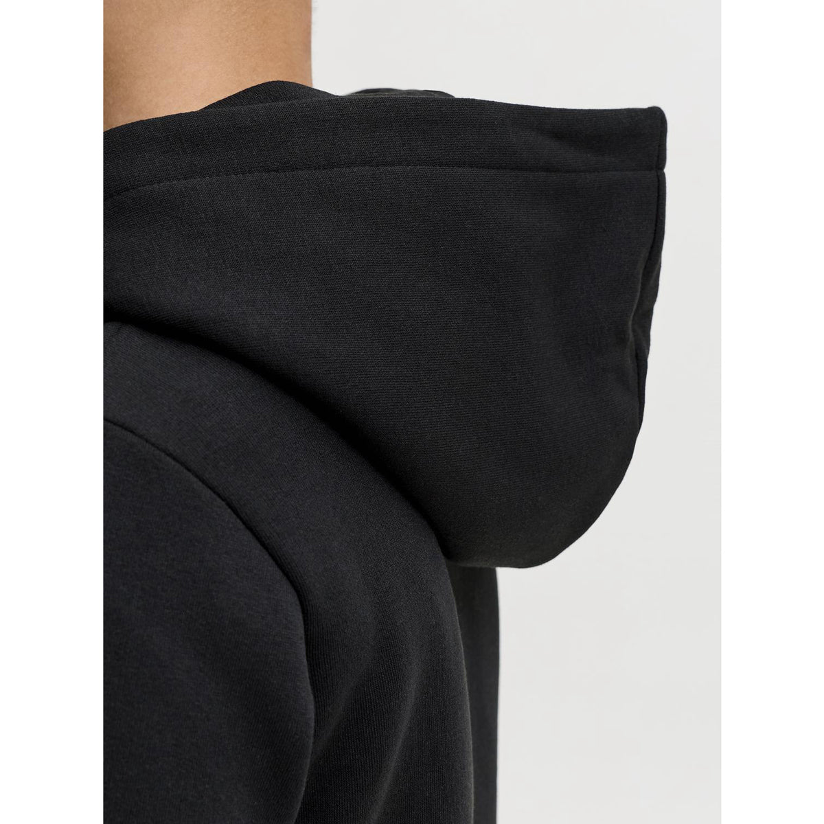 Jack & Jones Black Jjtom Sweat Hette Sn Jnr