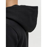Jack & Jones Black Jjtom Sweat Hette Sn Jnr