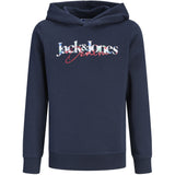 Jack & Jones Navy Blazer Jjtom Sweat Hette Sn Jnr