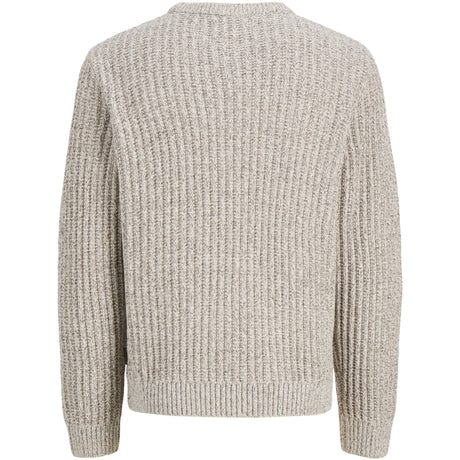 Jack & Jones Junior Sea Salt Jjjaxon Strikk Crew Neck Jnr